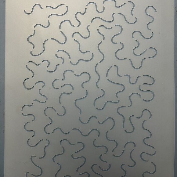 Dritz Longarm Allover Stipple Stencil 9.5 in 24cm 3713 Quilting Sewing Crafting - Picture 3 of 3